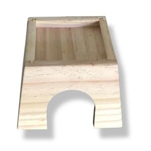 Wood Hut - Small Pet Hide Hideout Hide-a-way get-a-way